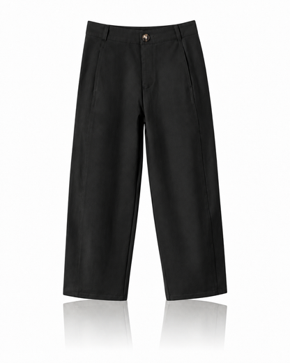Ivy Wide-Leg Trousers black